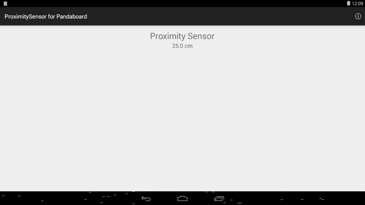 Android proximity sensor app