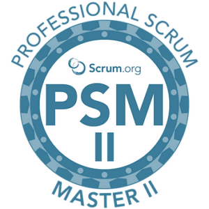 Professional Scrum Master 2 Logo