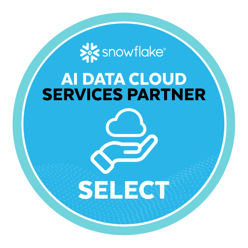 Logo für Snowflake Partner im Bereich AI Data Cloud Services