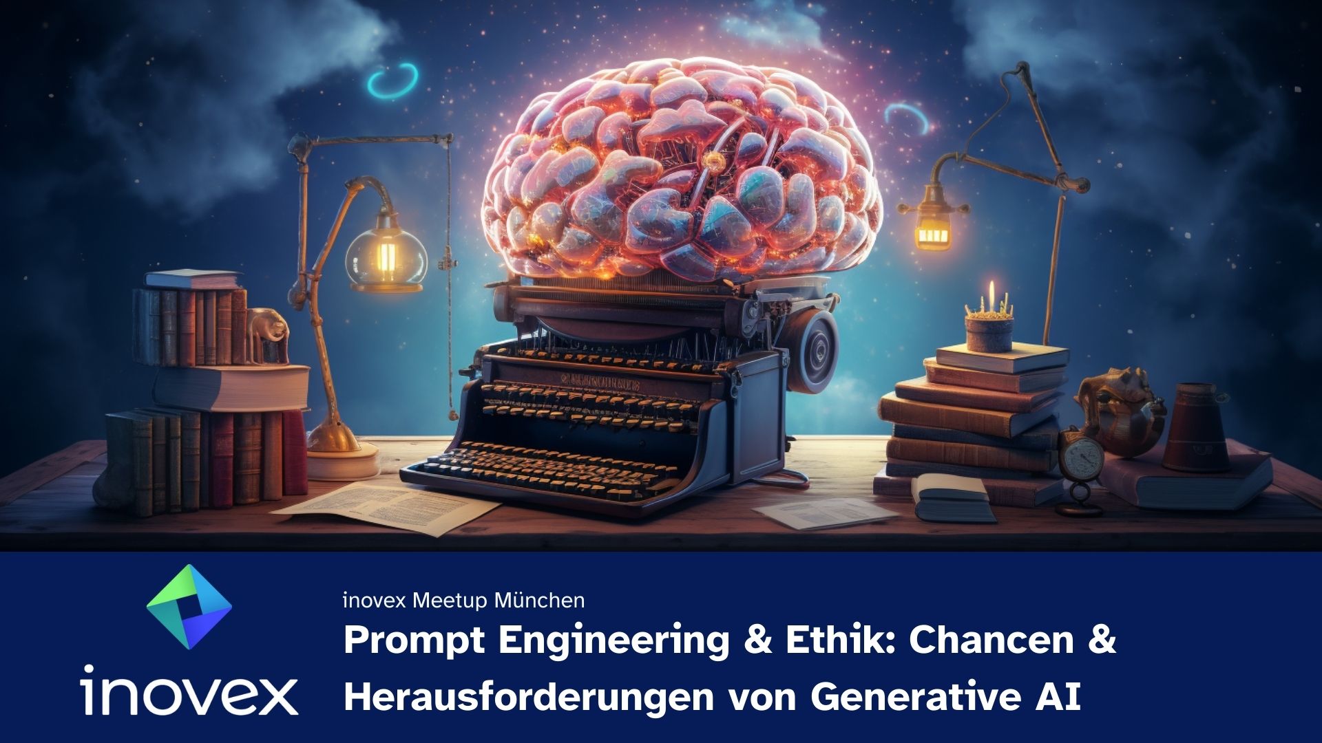 Titelbild Meetup München zuPrompt Engineering & Ethik: Chancen & Herausforderungen von Generative AI